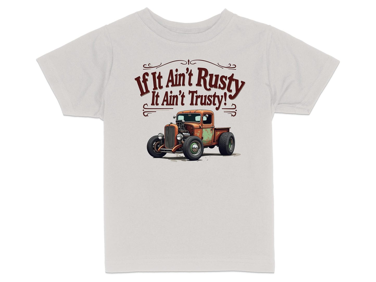 Classic Car Lovers If It Ain't Rusty Trusty Shirt product type