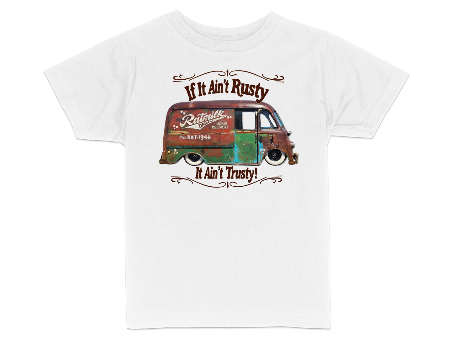 Vintage Rusty Truck Graphic Kids T-shirt product type
