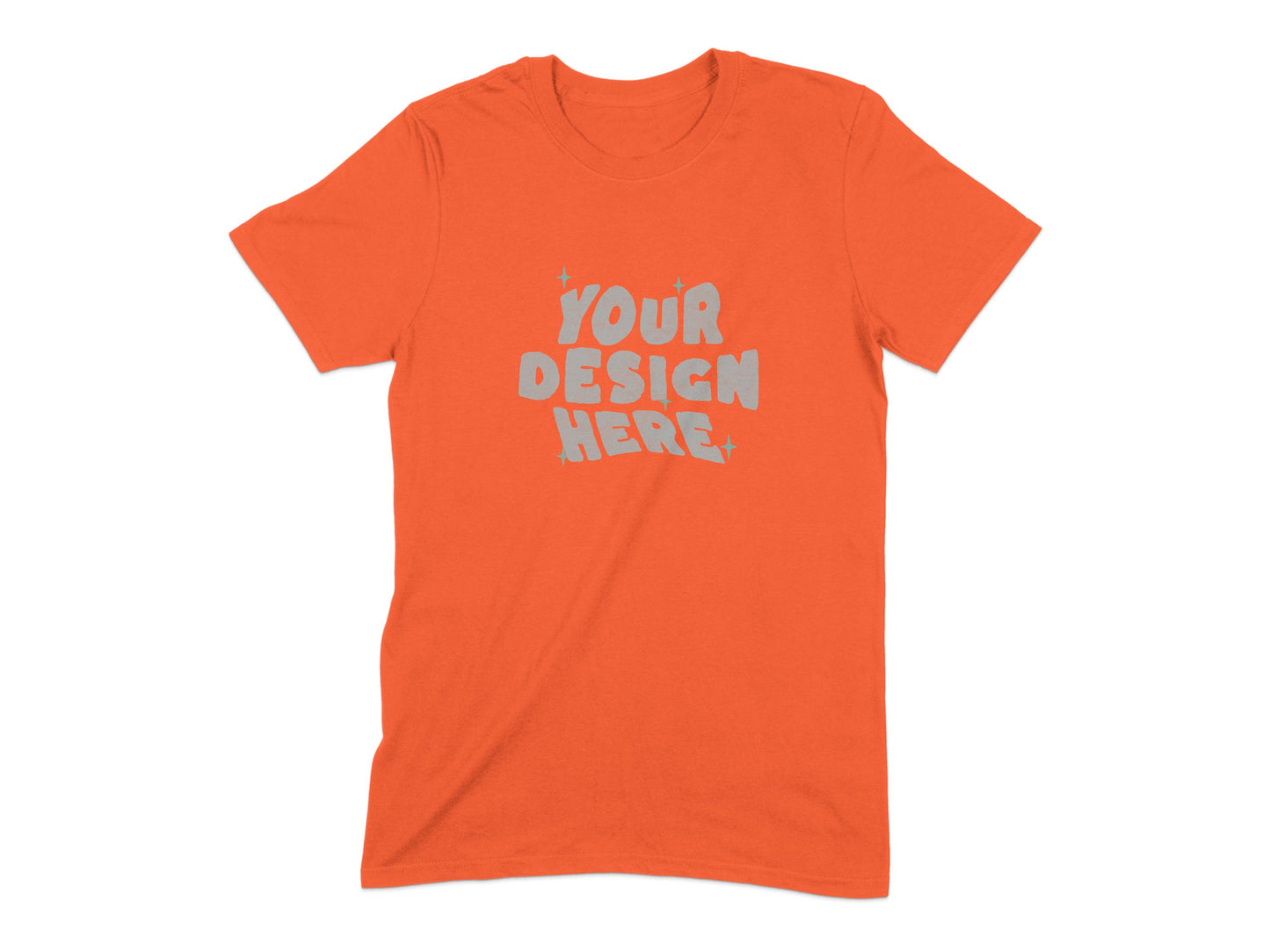 Customize Your Design Here T-shirt for unique product