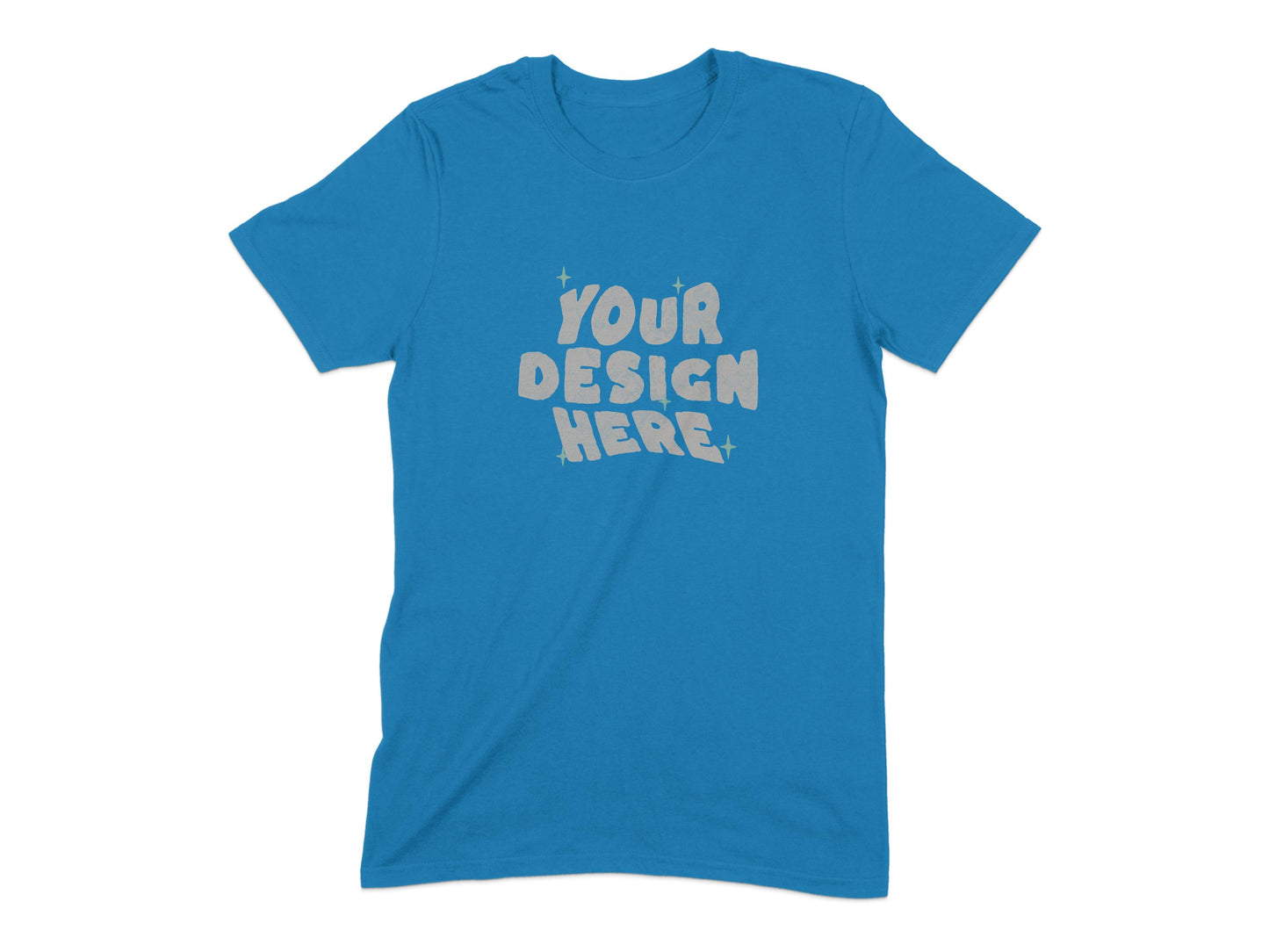 Your Design Here Customizable T Shirt product type