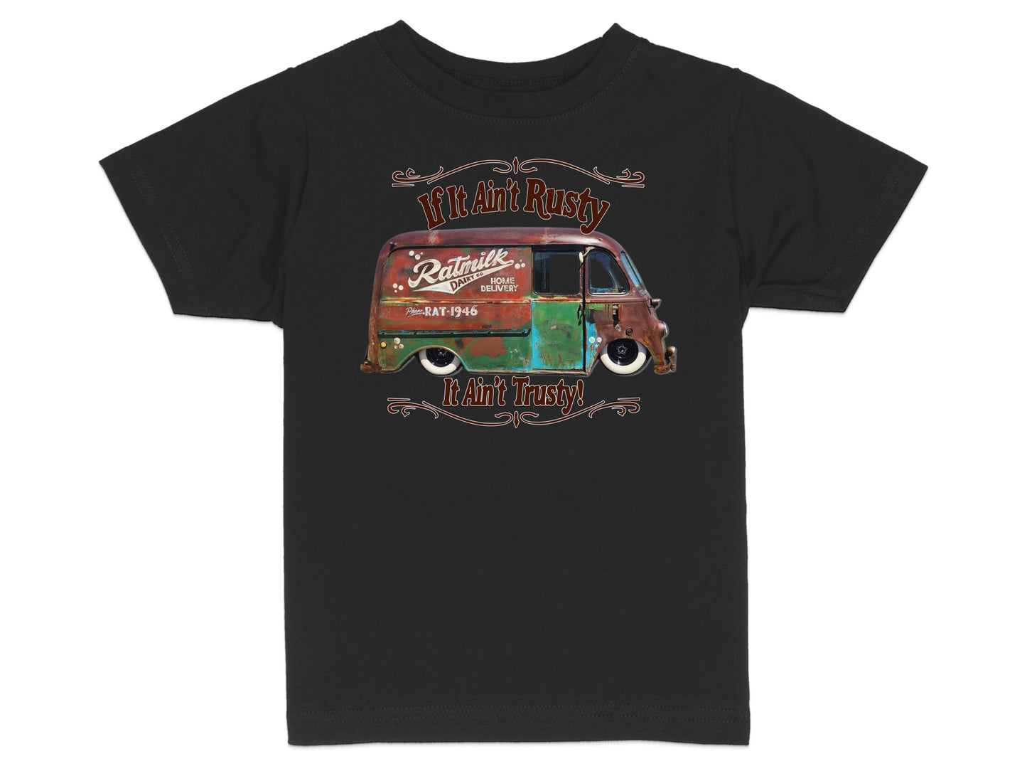 Vintage Style Rat Rod Graphic Tee Shirt product