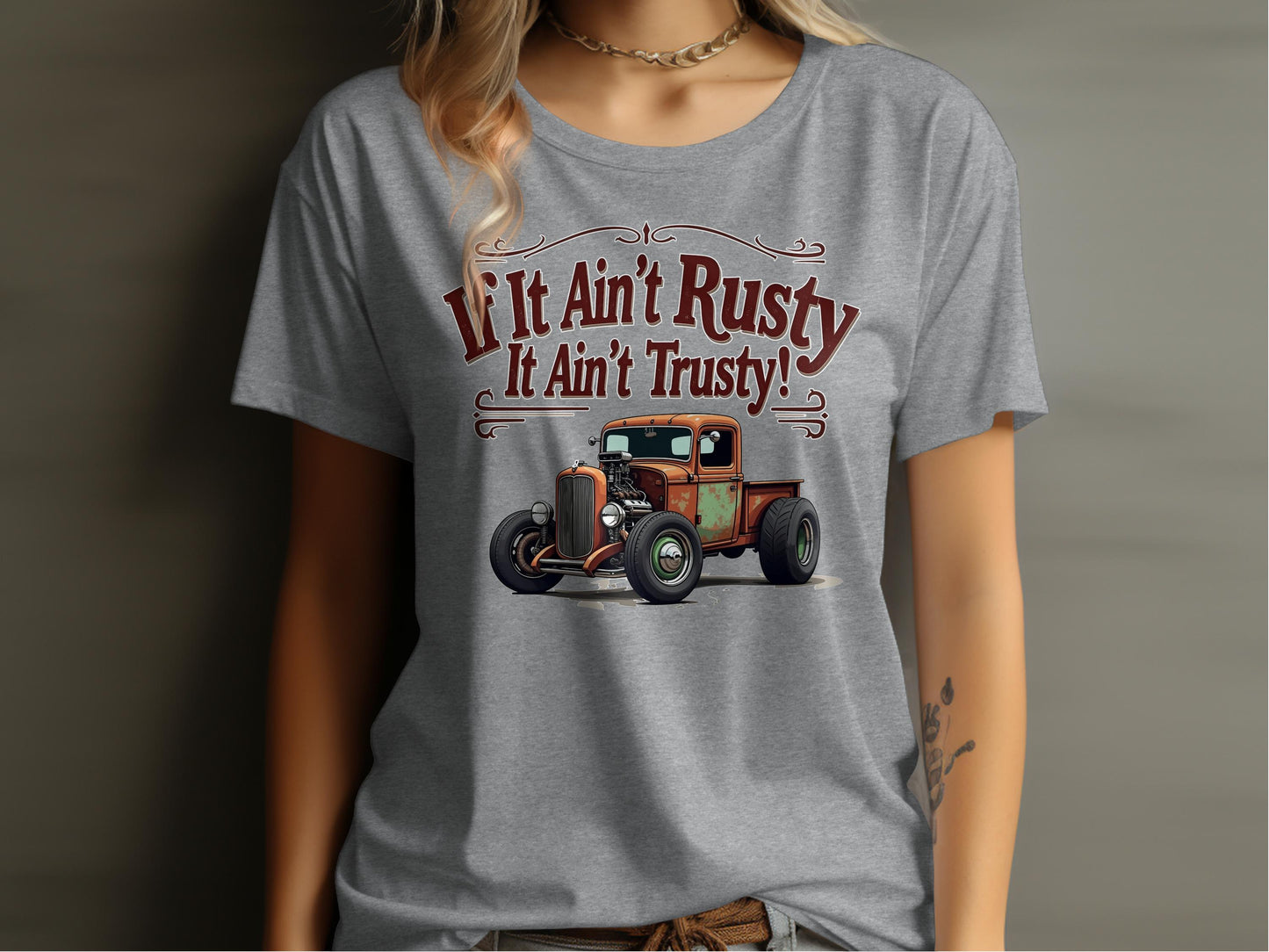 If It Ain't Rusty It Ain't Trusty Car Shirt product type