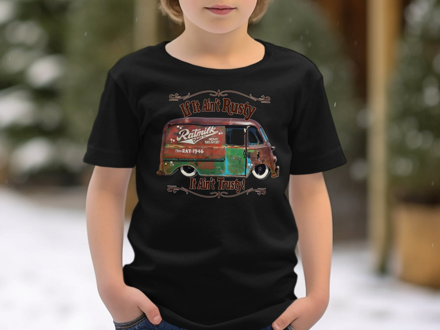 If It Ain't Rusty Ratmilk Shop Est 1986 Tee product