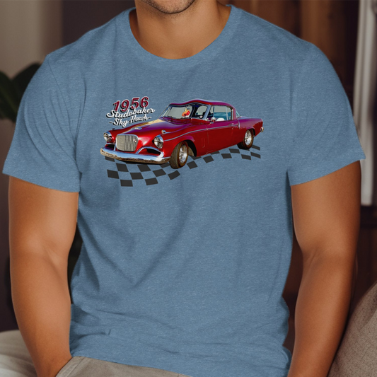 1956 Studebaker Sky Hawk Vintage Car T-shirt product type