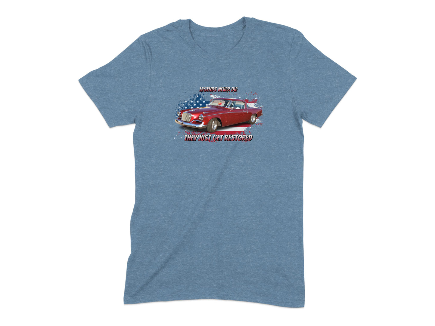 Classic Red Car Restored Graphic Tee product type