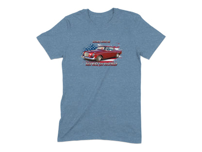 Classic Red Car Restored Graphic Tee product type