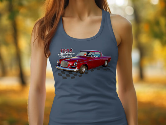 1956 Studebaker Sky Hawk Racer Graphic Tank Top product