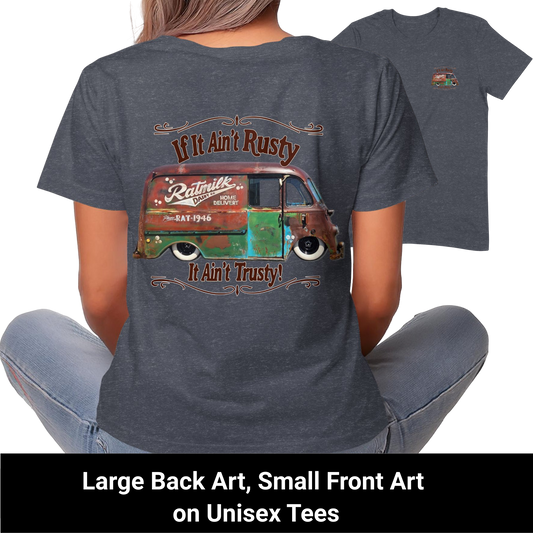 Large Back Art Small Front Art Unisex Tees product type