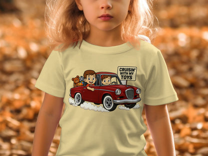 Cruisin' With My Toys Cute Car Kids Shirt product type