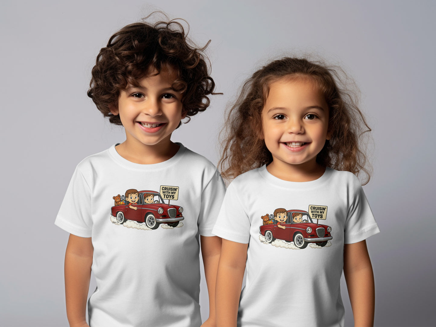 Classic Toy Car Adventure Kids T Shirt product type