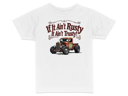 Vintage Car Graphic Tee If It Ain't Rusty T-Shirt product
